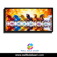 Dynamic 7 Horses Running Canvas – Perfect for Living Room, Office & Gifting. - Image 2