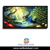 Majestic Peacock Canvas – Perfect Wall Decor for Living Room, Bedroom & Office. - Image 2