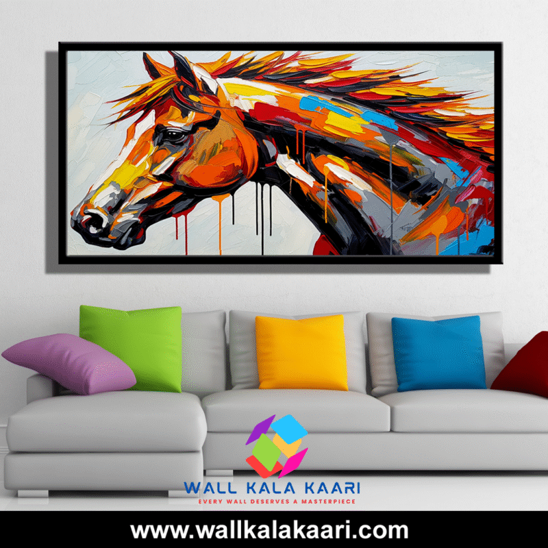 Majestic spirit captured on canvas