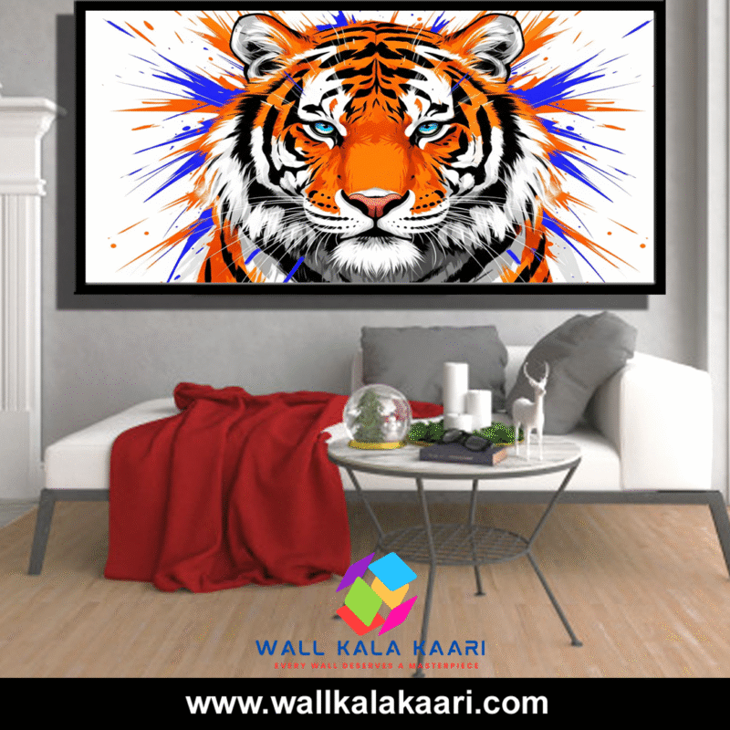 Strength. Grace. Fierceness. Capture it all with our tiger wall art.