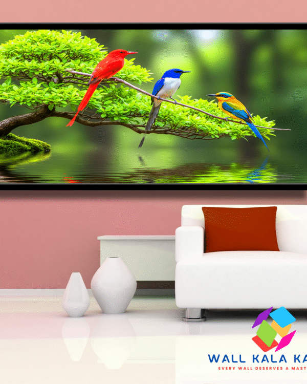 Birds Wall Art – Add Color, Peace & Positive Energy to Your Space.