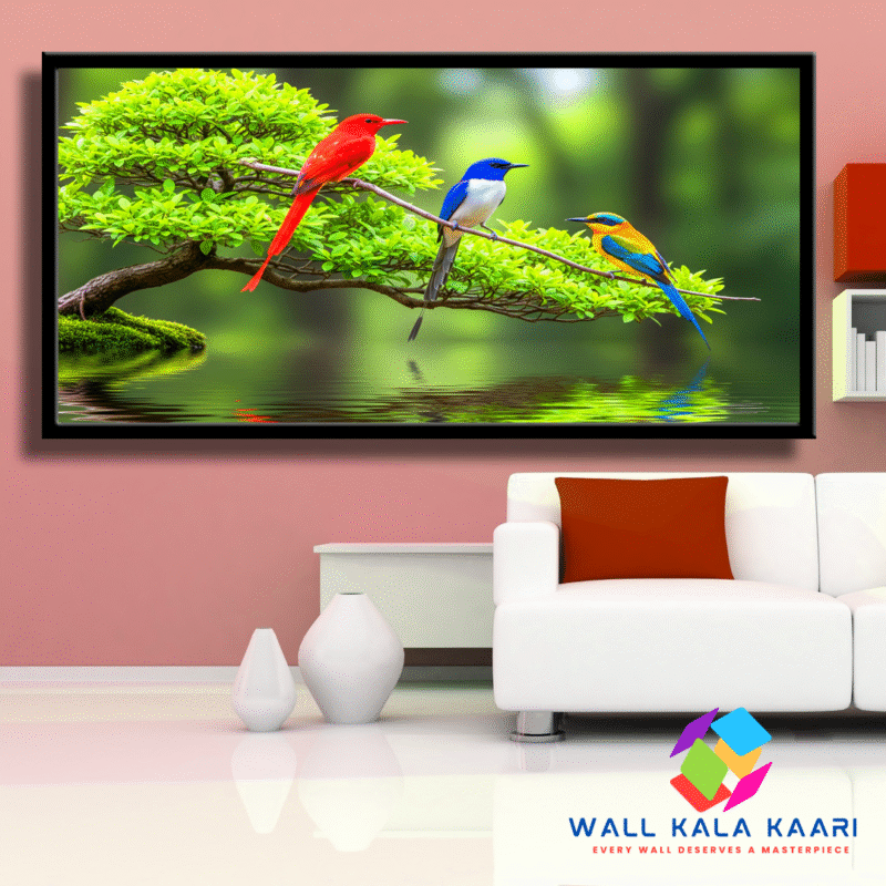 Birds Wall Art – Add Color, Peace & Positive Energy to Your Space.