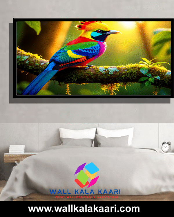 Bring Nature’s Melody Home with this Elegant Bird Painting.
