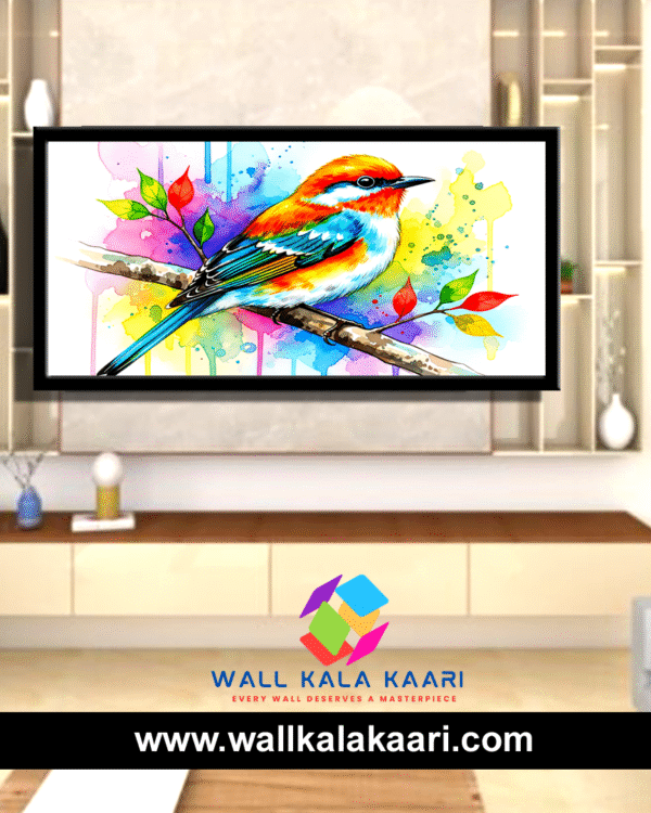 Birds Canvas Wall Art – Add Color, Peace & Serenity to Your Space.