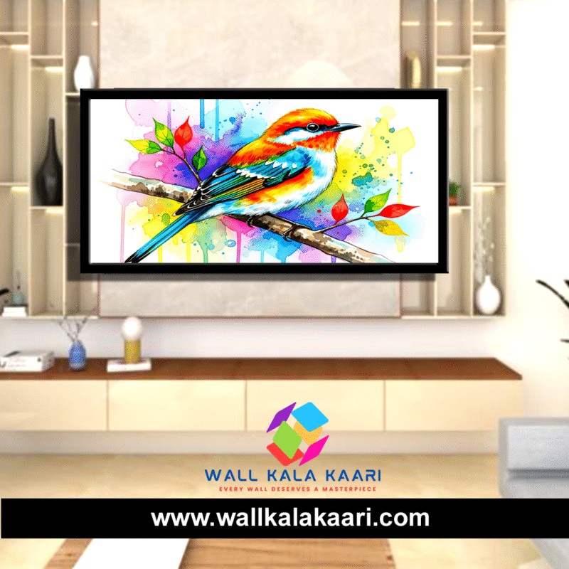 Birds Canvas Wall Art – Add Color, Peace & Serenity to Your Space.