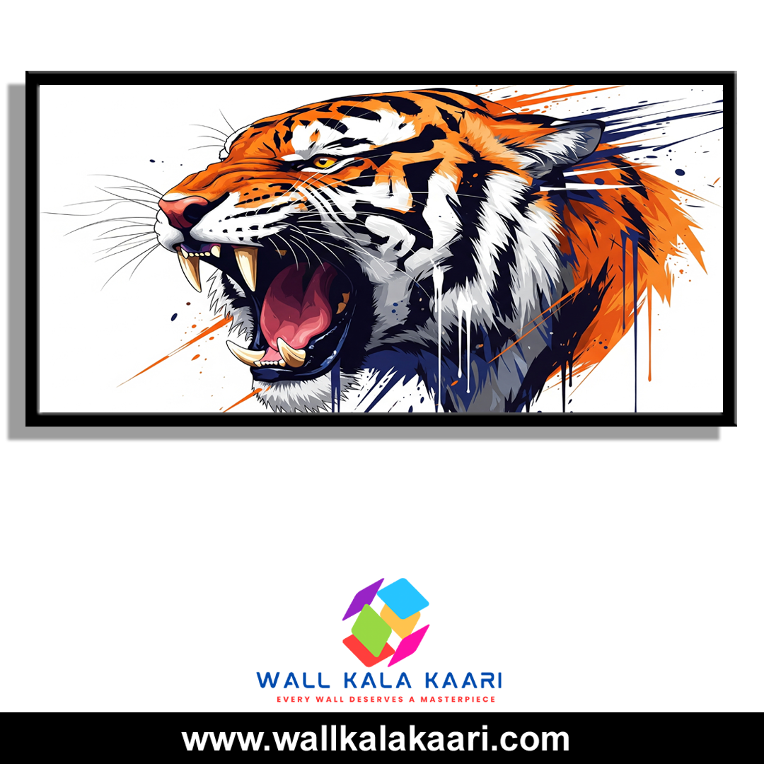 Strength. Majesty. Art. Own a tiger canvas that roars on your walls. - Image 2