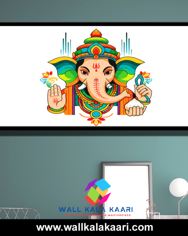 Perfect for your home or office – a canvas that radiates devotion and serenity.