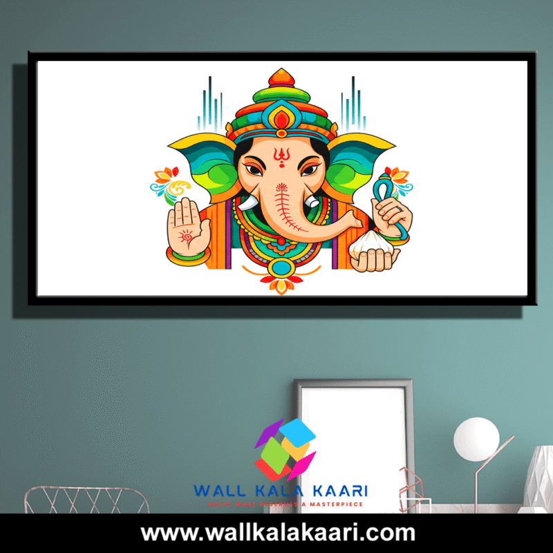 Perfect for your home or office – a canvas that radiates devotion and serenity.