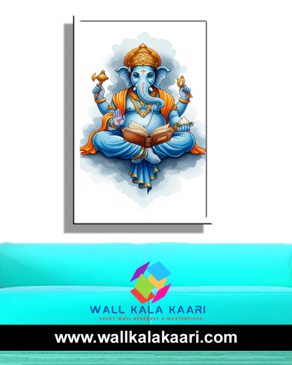 Blessed be the home where Bappa lives